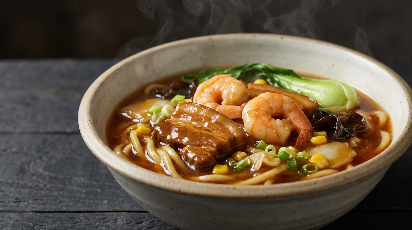 広東麺（五目あんかけラーメン）とは？違いと麺の選び方をプロが解説